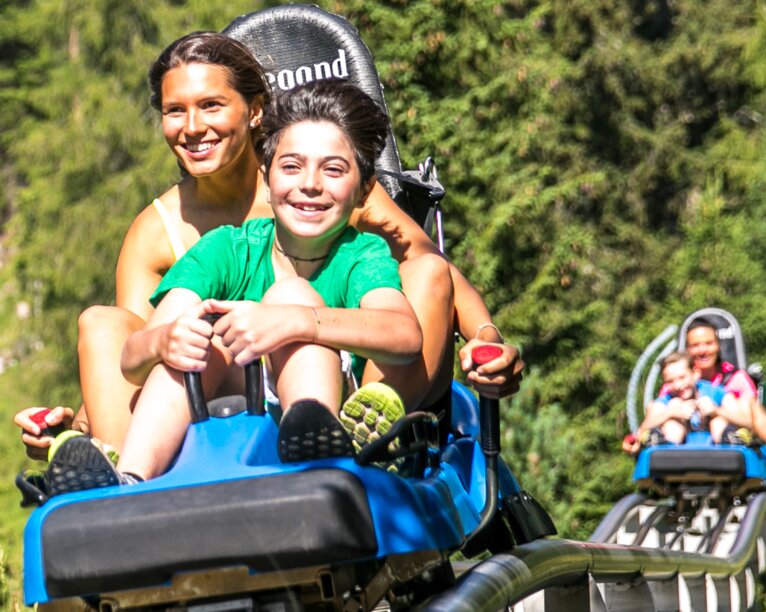 Alpine Coaster una pista da slittino estiva a Gardon